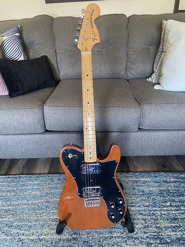 Fender Vintera '70s Telecaster Deluxe with Maple Fretboard 2019 - Present - Mocha image 1