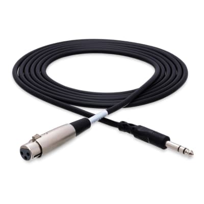 HOSA STX-105F Balanced Interconnect XLR3F to 1/4 in TRS (5 ft) image 4