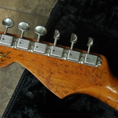 Fender Custom Shop'60 Roasted Stratocaster Relic 2021 Graffiti Yellow image 6