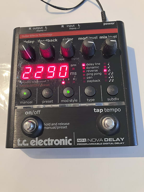 TC Electronic ND-1 Nova Delay - Black | Reverb