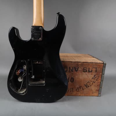 1989 Charvel Model 3A Body Black uFix Luthier Special image 6