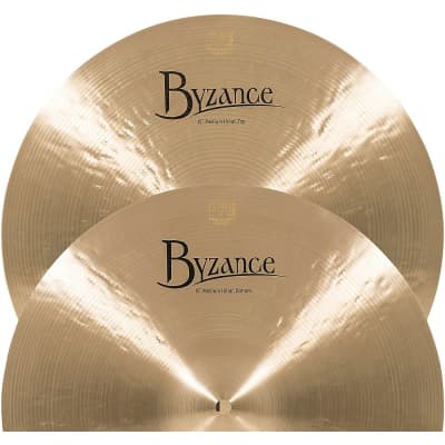 MEINL Byzance Medium Hi-Hat Cymbals 15 in. image 4