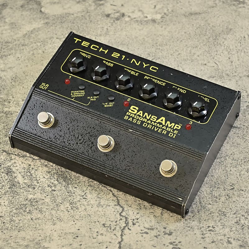 Tech 21 SansAmp Programmable Bass Driver DI