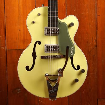 Gretsch G6118T-LTV Anniversary Lacquer with Bigsby, TV Jones Pickups 2007 - 2012 - Smoke Green 2-Tone for sale