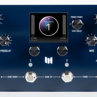 Reverb.com listing, price, conditions, and images for meris-mercuryx-modular-reverb-system-pedal