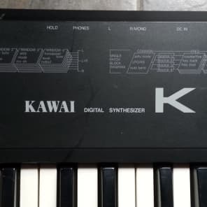 Rare Kawai K1 Digital Synthesizer Keyboard in Good Shape Made in Japan Nice! image 2