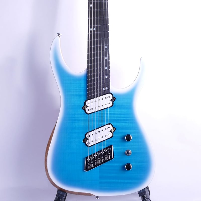 Ormsby Hype GTR 7 Swamp Ash - azzurro blue Multi-scale guitar