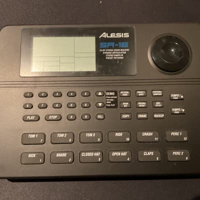 Alesis SR-16 Drum Machine 2010s - Black