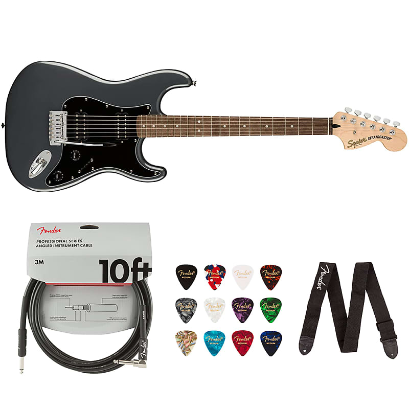 Squier STRAT by Fender Affinity ストラト Amazon.com: Squier by Fender Affinity Stratocaster HSS