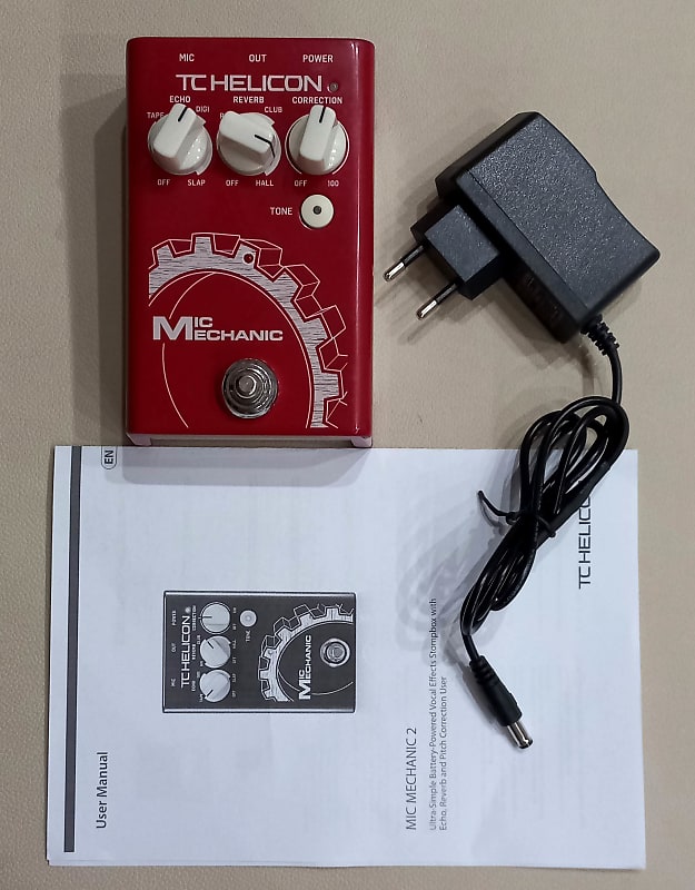 TC-Helicon Mic Mechanic2 ボーカルエフェクター TC HELICON ( ティーシーヘリコン ) MIC MECHANIC 2 送料無料