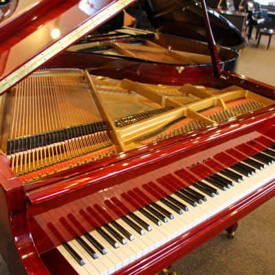Samick SG-140C 4'9 Baby Grand Piano | Polished Mahogany image 6