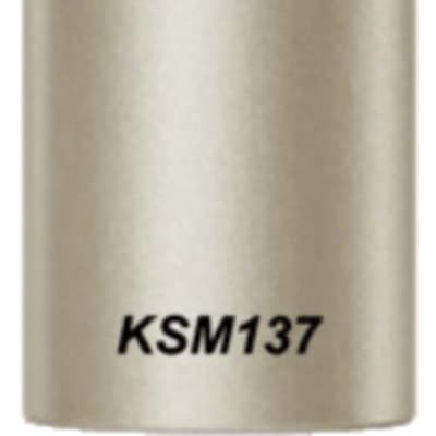 Shure KSM137 Small-Diaphragm Condenser Microphone image 1