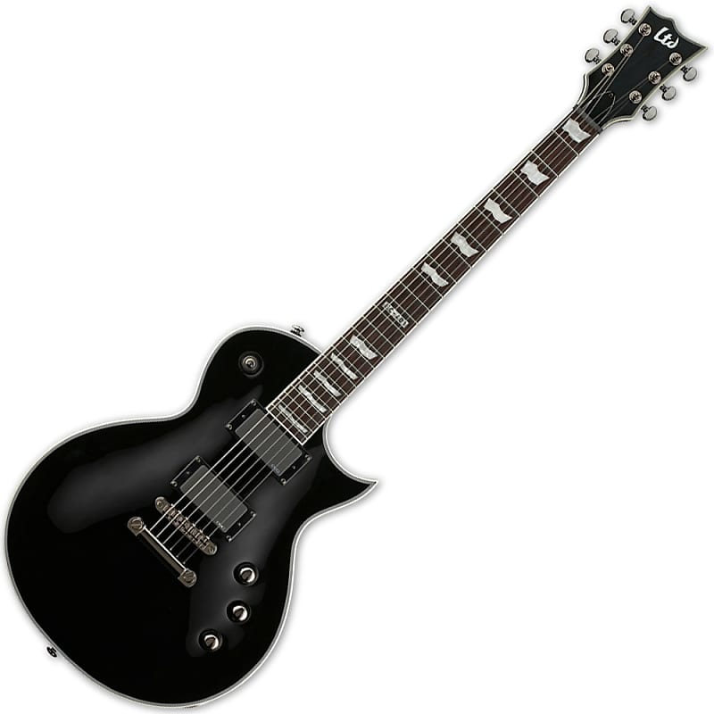 ESP LTD EC-401 BLK EC Series Electric Guitar EMG Pickups Black Finish *B-STOCK* image 1