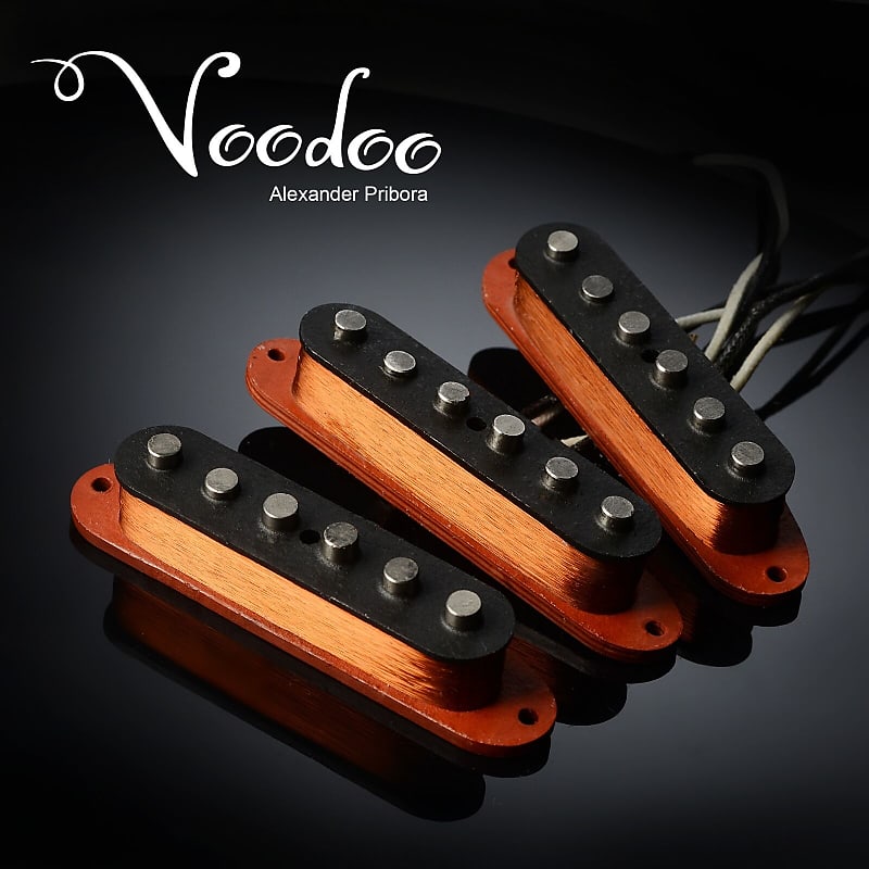 Alexander Pribora Voodoo set pickups for Stratocaster (3xSingle coil)