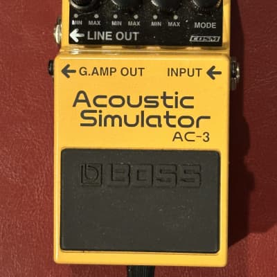 Boss AC-3 Acoustic Simulator Pedal | Reverb