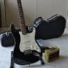 Fender American Series Stratocaster HSS 2004 Black - Includes Case, Amp, Stand and extras
