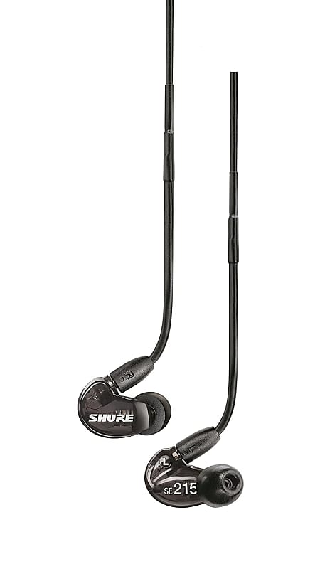 Shure SE215-K Sound Isolating Earphones with Single Dynamic MicroDriver image 1