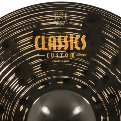 Meinl Cymbals CC20DAR Classics Custom 20-Inch Dark Ride Cymbal (VIDEO) image 4