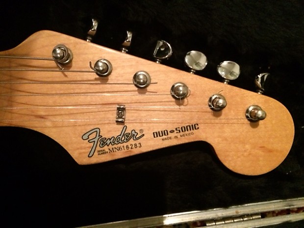 Fender Duo Sonic 90s Black MIM Short Scale | Reverb Fender Duo Sonic 90s Black MIM Short Scale | Reverb