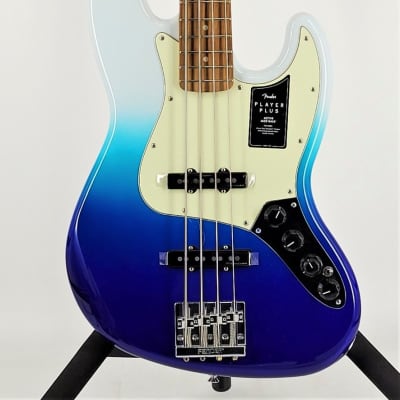 Fender Player Plus Jazz Bass Belair Blue w/ Gig Bag Ser