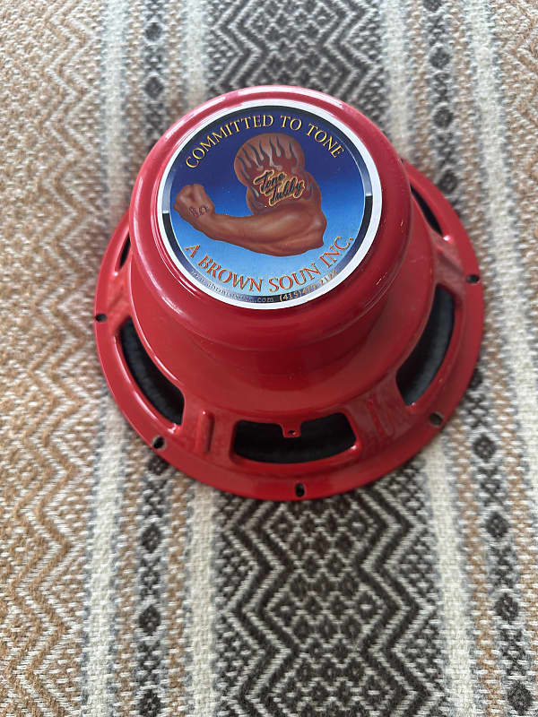 Tone Tubby Red Alnico 8 ohm speaker Vintage - Red | Reverb
