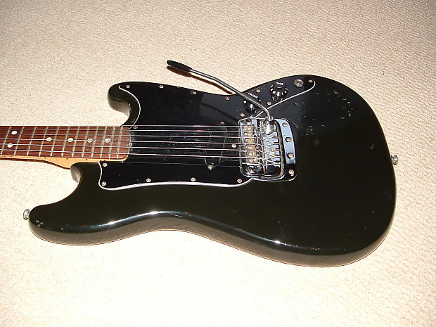 激安通販特集！ Fender Bronco Reverb | OHSC Black 1978 ギター
