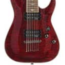 Schecter Omen Extreme 7 String Electric Guitar Black Cherry