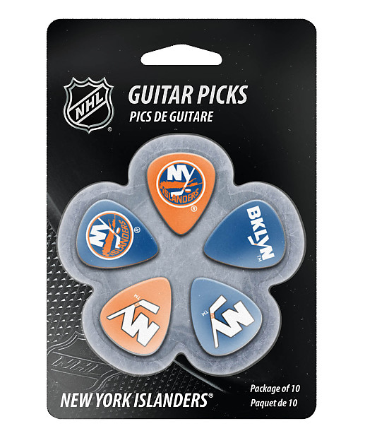 Woodrow New York Islanders Guitar Picks (10) image 1
