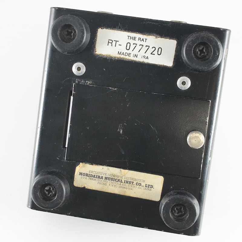 ギター ProcoRAT LM308N made in USA Dr. Lake MOD PROCO RAT Black Face LM308N 87 [SN RT-077720] [05/22] | Reverb