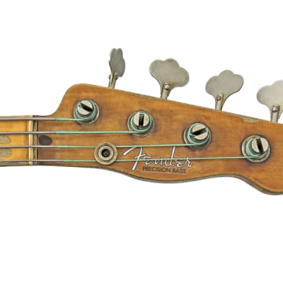 Fender Custom Shop Limited 51 Precision Bass Super Heavy Relic Nocaster Blonde image 4