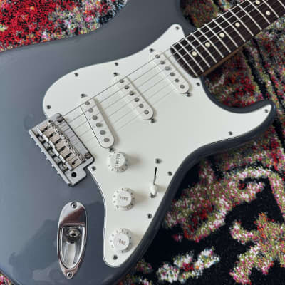 Fender American Standard Stratocaster with Rosewood Fretboard - Charcoal Frost Metallic image 6