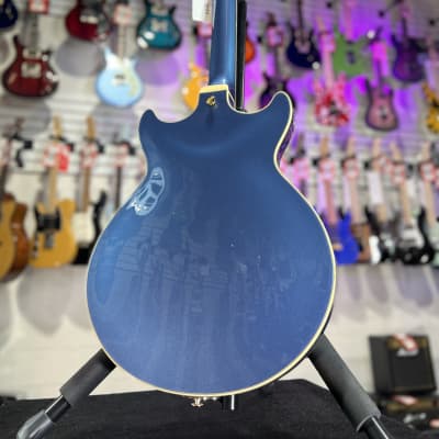 Ibanez Artcore Expressionist AMH90 Hollowbody - Prussian Blue Metallic Auth Dealer Free Shipping 045 image 7