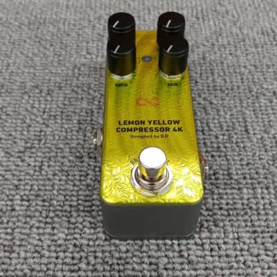 Reverb.com listing, price, conditions, and images for one-control-lemon-yellow-compressor