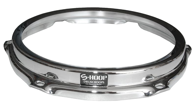 S Hoop ASH138B Replacement Quality Snare Side Drum Hoop 13" x 8 Lug image 1