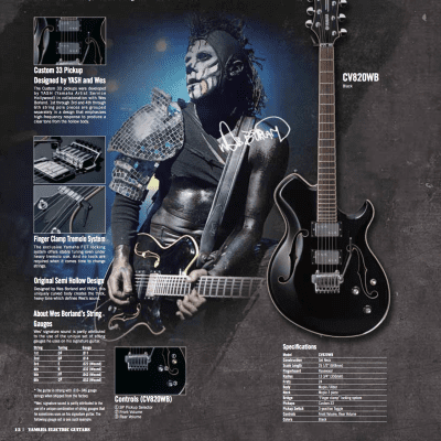 Yamaha cv820 wb limp bizkitモデル YAMAHA WES BORLAND SIGNATURE GUITAR Yamaha Guitars Former