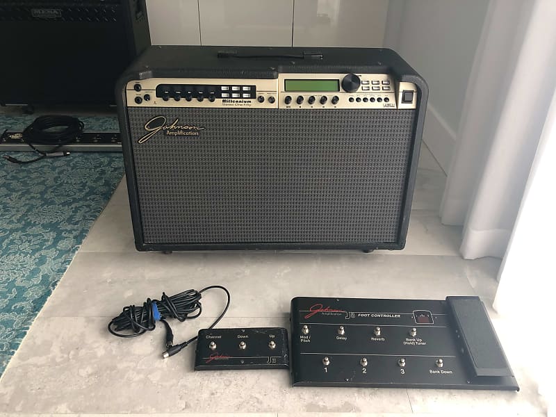 Johnson Millennium Stereo 150 with J3 and J8 foot Reverb