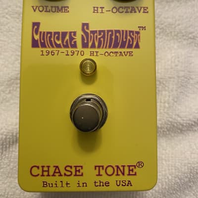 Chase Tone Purple Stardust hi octave 2022 Yellow | Reverb