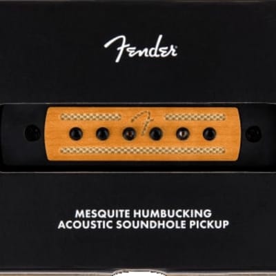 Fender Mesquite Humbucking Acoustic Soundhole Pickup for Acoustic Guitar image 5