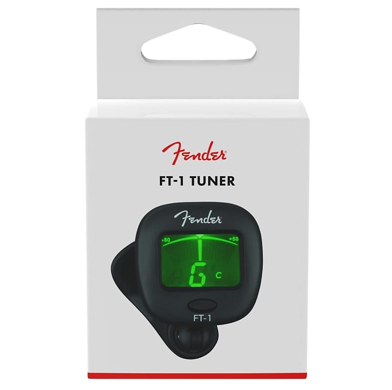 Fender FT-1 Pro Clip-On Tuner 2010s - Black image 1