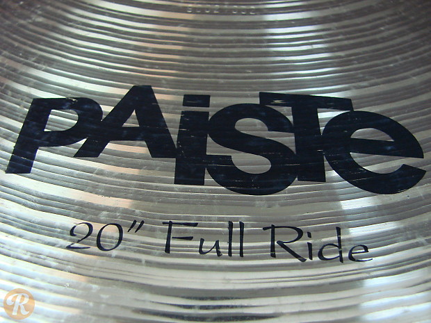 Paiste 20" Sound Formula Full Ride Cymbal 1993-1996 image 4