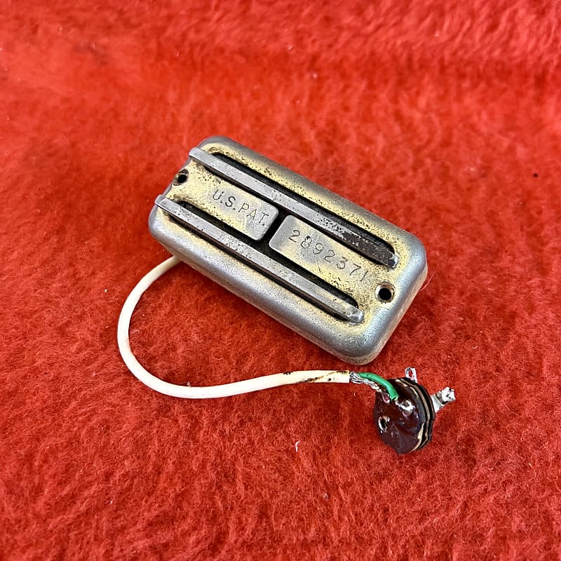 Gretsch Supertron humbucker pickup 1960’s - Gold original vintage USA Chet Atkins 6120 6122 Viking falcon penguin image 1