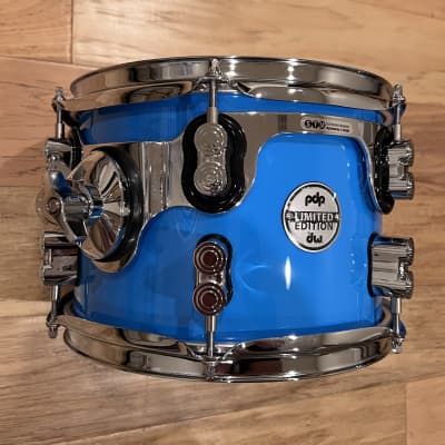 *Limited Edition* PDP Concept Maple 7"x10" Rack Tom in Lite Blue Lacquer imagen 3