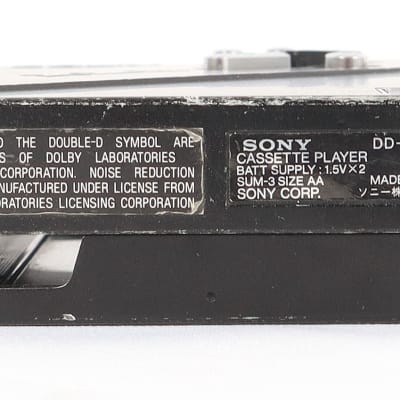 Vintage 1987 Sony Walkman WM DD-100 Boodo Khan Stereo Cassette Tape Player *Rare* image 5