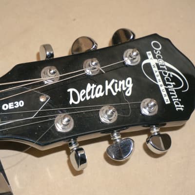 Oscar Schmidt by Washburn Delta Ding OE-30 OE30 ES-335 style Semi-Hollow Body Guitar image 7