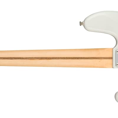 Fender Player Series 4-String Fretless Jazz Bass Guitar in a Polar White Finish image 2