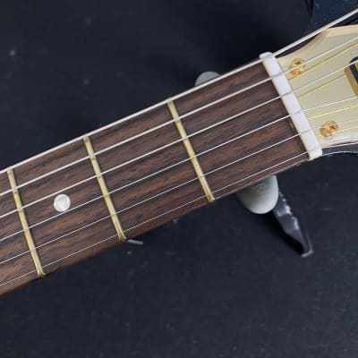 2002 Gibson Custom Shop Lenny Kravitz Signature '67 Flying V Ebony/Gold Sparkle image 4