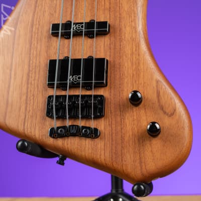 Ish x Warwick Dolphin SN TCS Custom Shop Endangered Species 4-String Bass Wenge Fretboard image 4