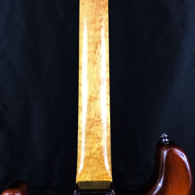 Custom/Hybrid Stratocaster, Relic, Floyd Rose, Mahogany Body/Birdseye Maple Neck, Honeyburst image 10