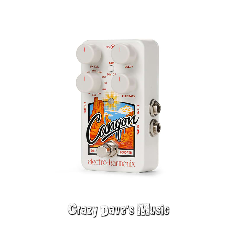 ギター Electro Harmonix Canyon Delay & Loopers Dusty Strings - Electro Harmonix Grand Canyon