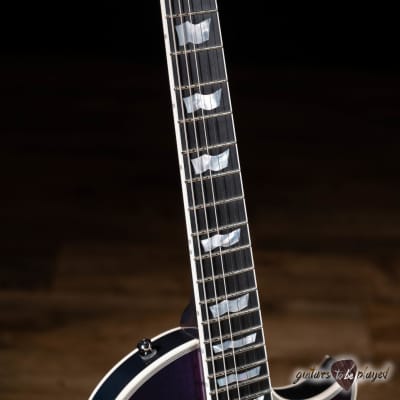 ESP Eclipse Custom EMG Electric Guitar w/ Case – Andromeda II image 4